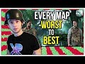 Reacting to Tim Hansen's EVERY ZOMBIES MAP RANKED WORST TO BEST
