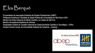 Play video: ABEP em defesa do Censo 2020 - Elza Berquó