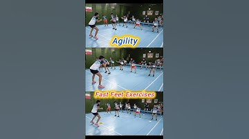 Agility / Fast Feet Exercises / Speed Training #badminton
