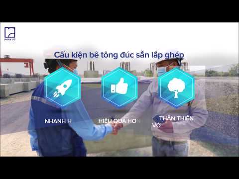 Video CẤU KIỆN BÊ TÔNG ĐÚC SẴN PHAN VŨ - youtube
