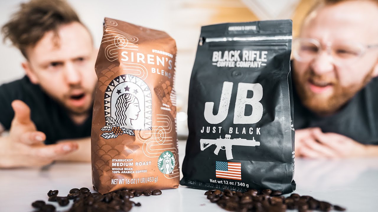 Black Rifle Coffee vs Starbucks (Coffee Expert Decides) YouTube