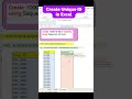 Create Unique ID in excel #excel