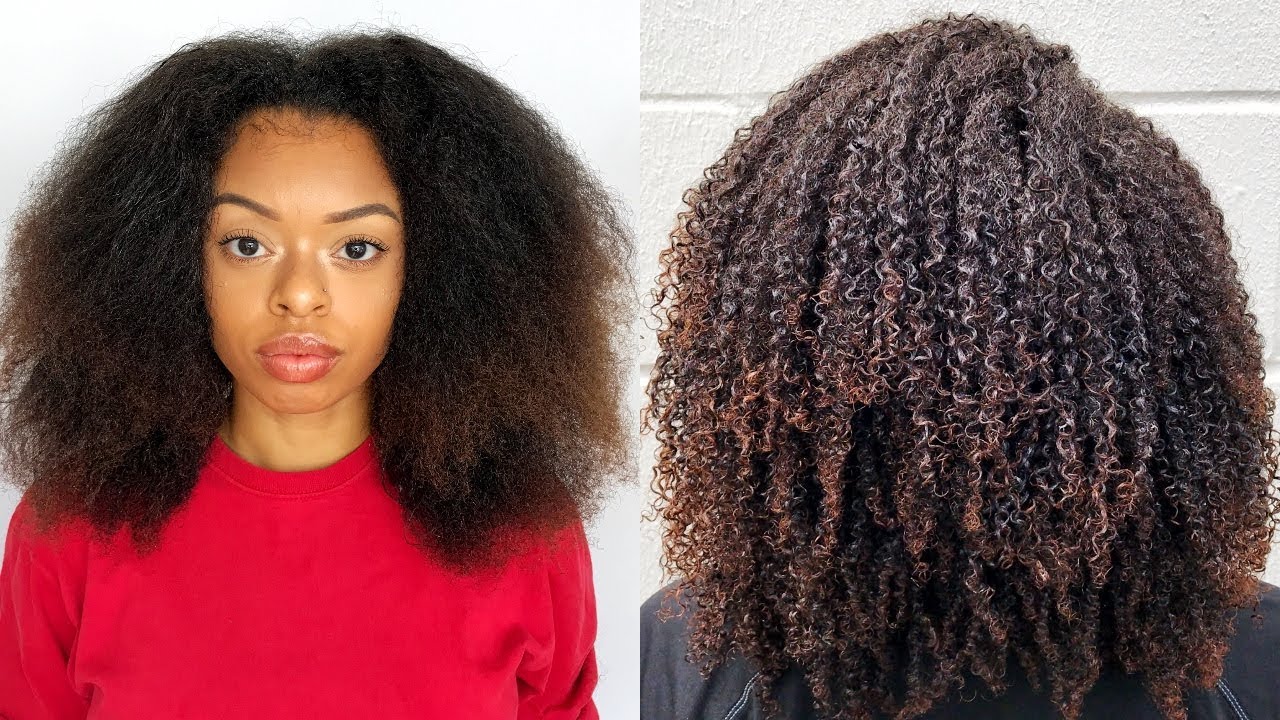 HOW TO DEFINE 4A NATURAL HAIR (STEP BY STEP) | Curls Blueberry Bliss ...