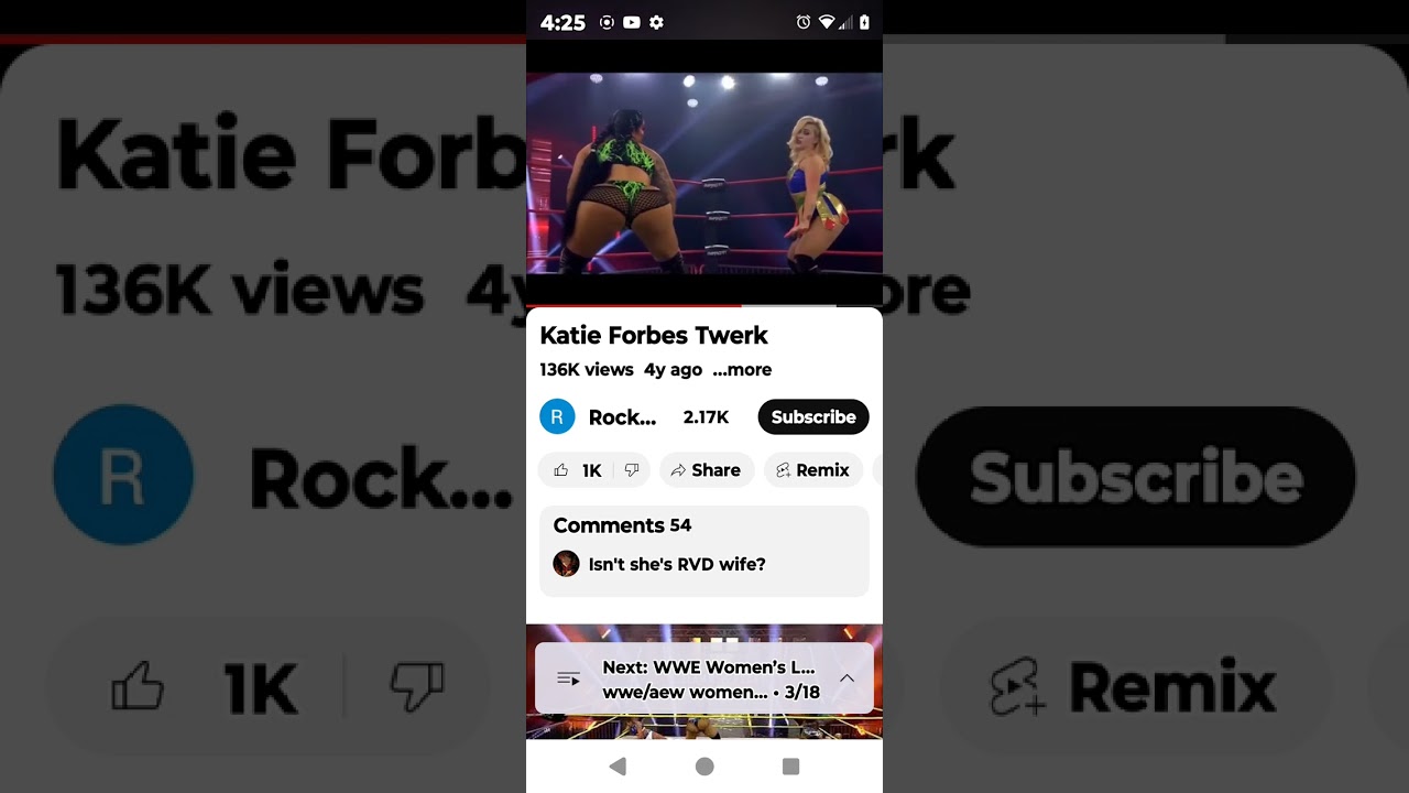 SEXY WOMEN WRESTLERS COMPILATION KIERA GOFAN KATIE FORBES ROB VAN DAM'S WIFE SUBSCRIBE NOW FOR MORE