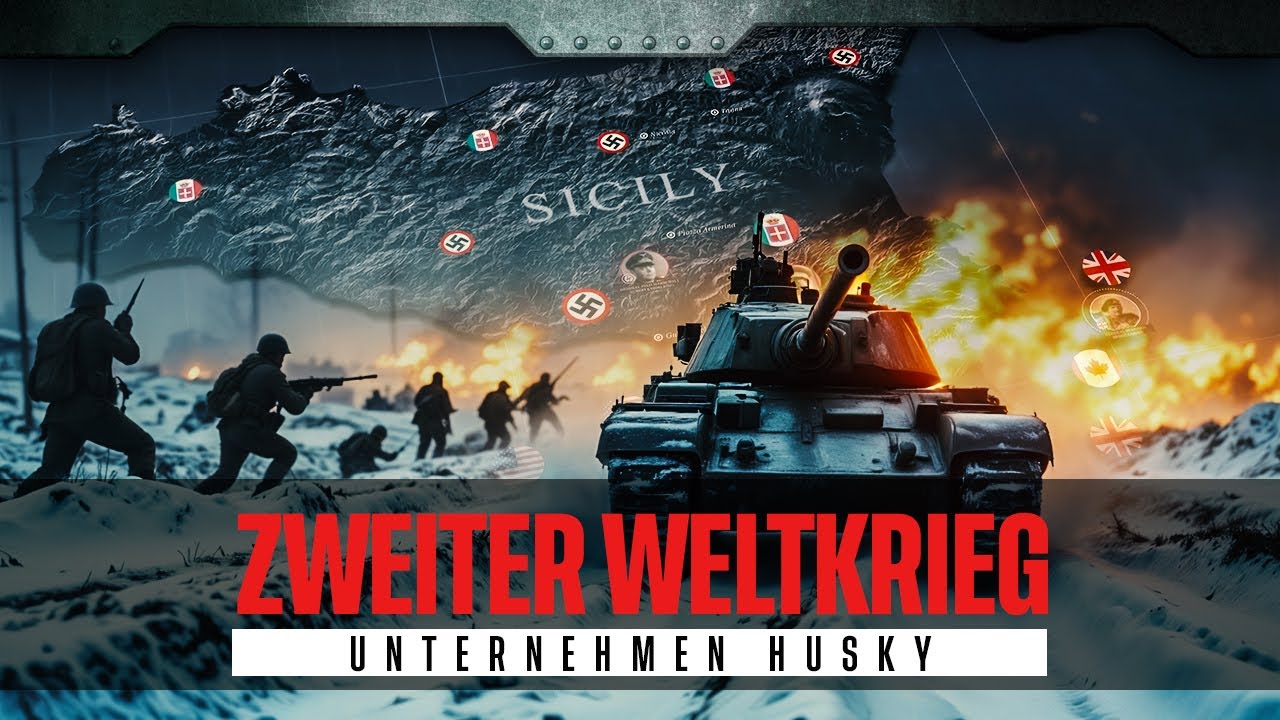 Unternehmen Husky: Die Landung auf Sizilien | Starke 3D-Karte