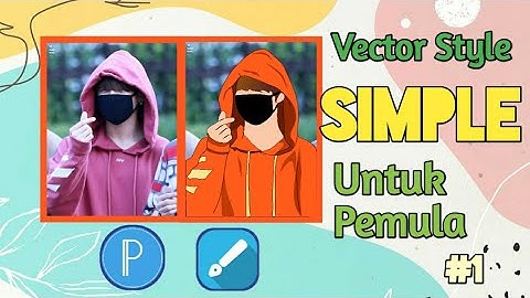 Tutorial Membuat Vector Style Simple || Mudah Dicoba Untuk Pemula ||Infinite Design ||#1