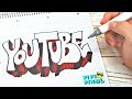 ГРАФФИТИ - YouTube !!! КАК НАРИСОВАТЬ? !!! урок граффити graffiti logo ютуб