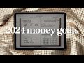 My 2024 financial trackers  money goals  aja dang