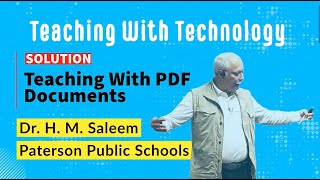 Teaching With PDF Documents