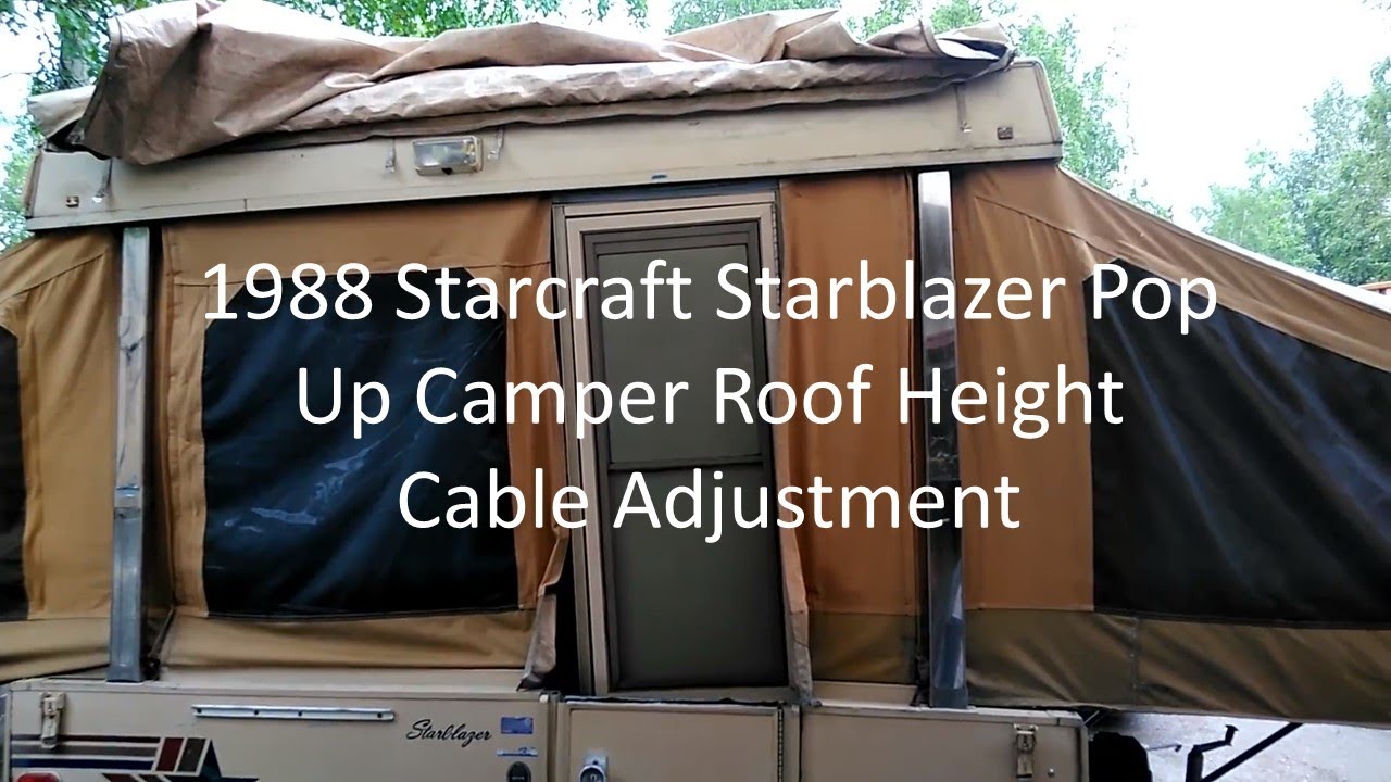 How To Adjust Lift Cables On A Pop Up Camper