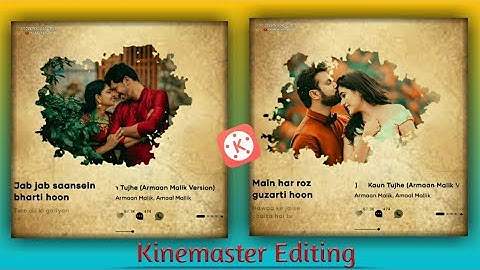 Ink Splatter Lyrical Status Editing in kinemaster 2021 || Resso lyrics Status Editing video 2021