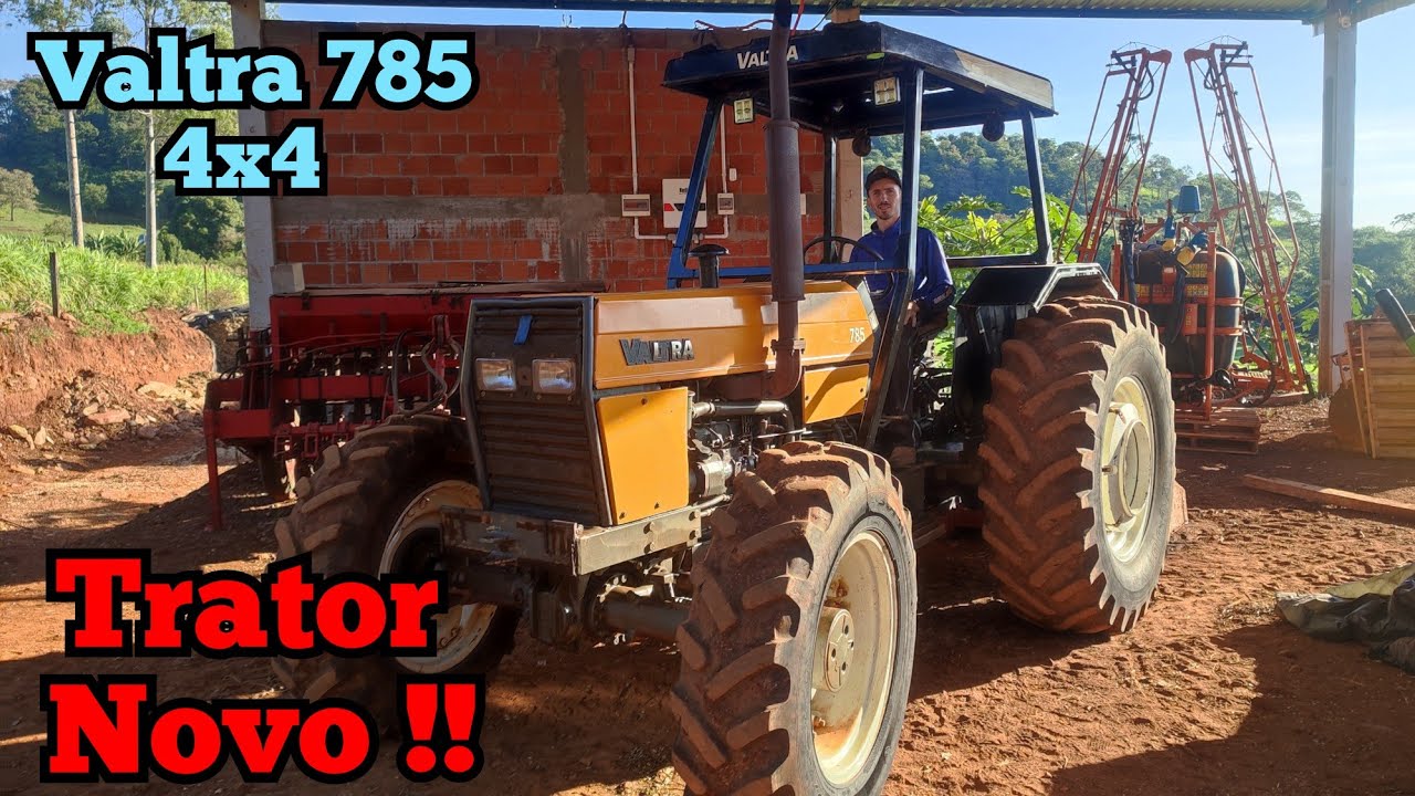 Compramos um trator traçado ( Valtra 785 )