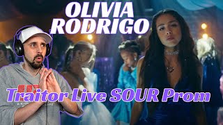 Olivia Rodrigo REACTION! Traitor (Live from SOUR prom)