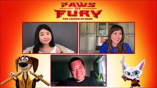 Cathy Shim and Kylie Kuioka Interview for Paws of Fury: The Legend of Hank