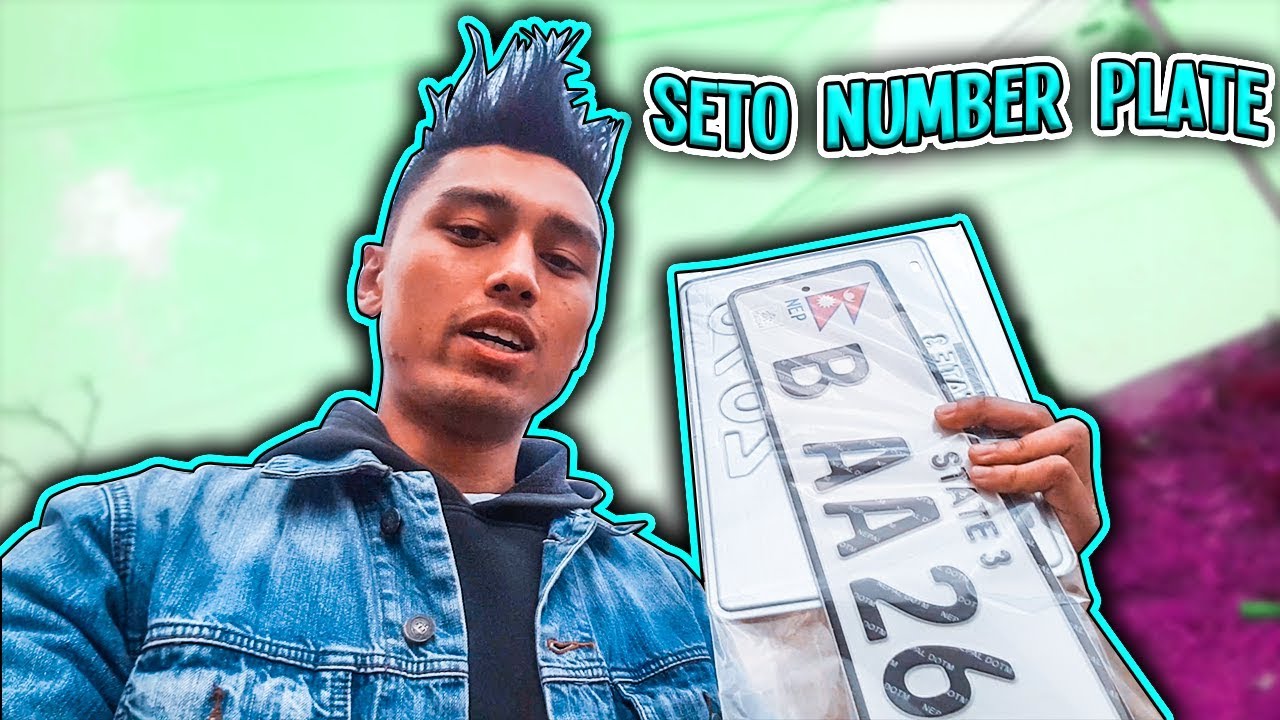 SETO NUMBER PLATE (ON CRAZY BENELLI RIDER'S VAN)!