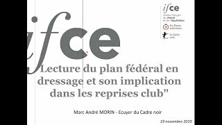 Plan federal implication dans les reprises club - Marc André Morin