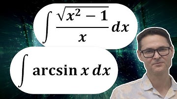 Two Important Integrals, Using Trig Substitution & Integration by Parts, IB Higher Level Math