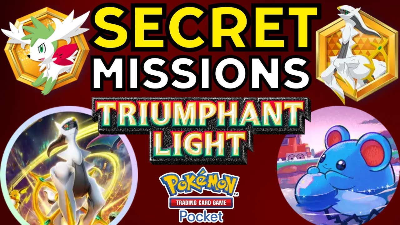 Triumphant Light Secret Missions & Other Missions in TCG Pocket # ...
