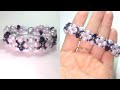 Elegant bracelet making / Стильный браслет из бусин / Şık bileklik yapımı /