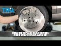 How to Replace Rear Brakes 2003-2007 Honda Accord
