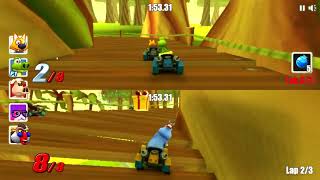 Go Kart Go Ultra Poki Multiplayer Treetops Part [3] HD screenshot 5