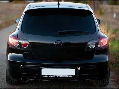 Установка камеры заднего вида на Mazda 3 MPS