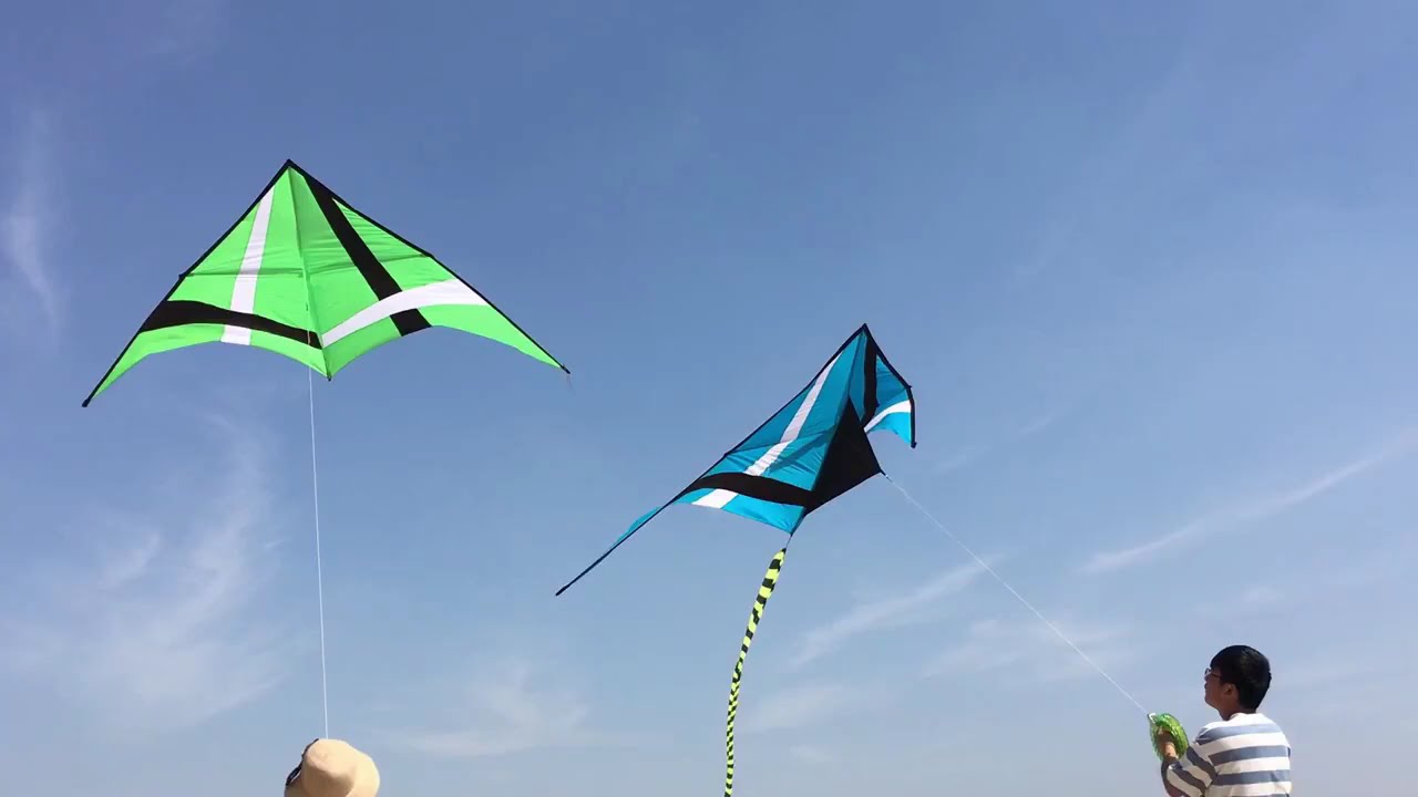 Outdoor Toy Large Easy Flying Show Thread Delta Stunt Kite From Weifang
