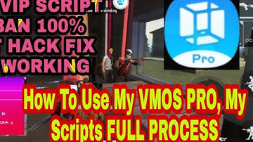 FULL PROCESS OF VMOS PRO, HOW TO USE SCRIPT, HOW TO HACK, FREE FIRE NEW SCRIPT ANTIBAN , GHOST HACK