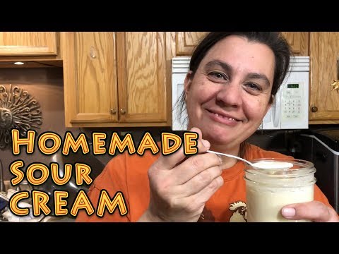 Homemade Sour Cream