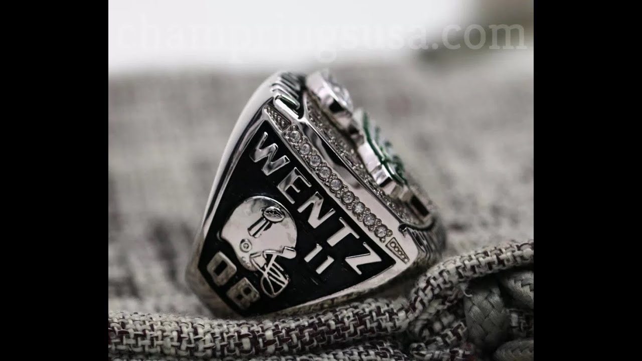 Image result for eagles sb ring wentz