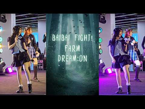Dream:on - BAIBAI FIGHT! (Fancam Farm) Yami Yami 8th Single Yami no Kaminari @ Union Mall