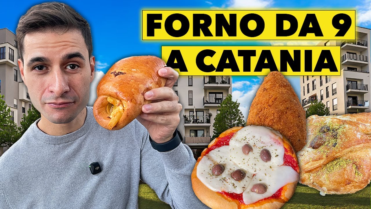 FORNO da 9 a CATANIA CENTRO - Ep.06 | Catania Food Tour