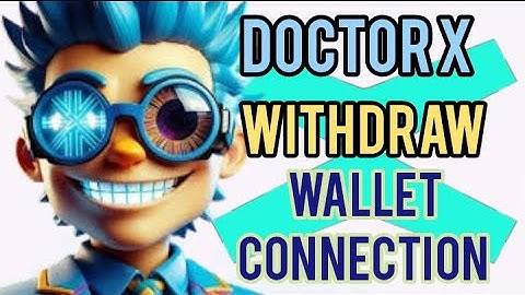 How to connect wallet address on Doctor X | How to connect withdraw address on Doctor X app