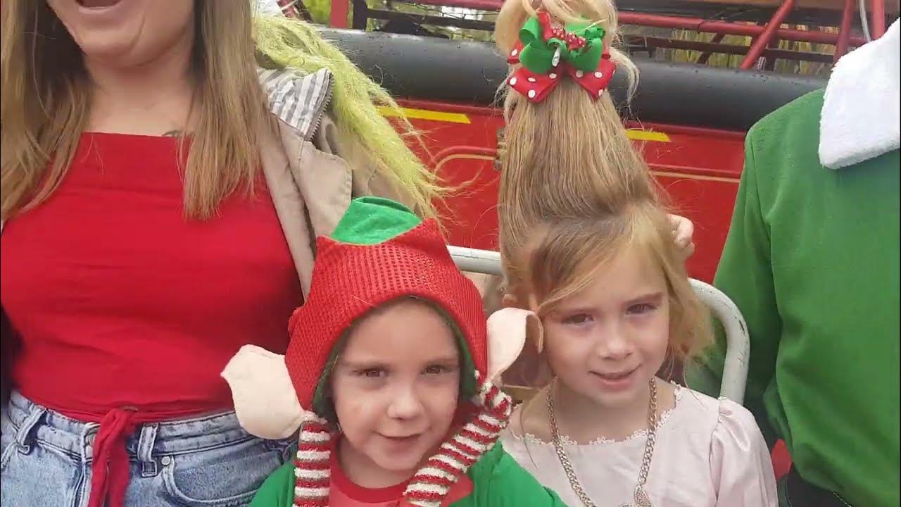 Santa and the Grinch at Gosford Christmas Fair 2022 YouTube