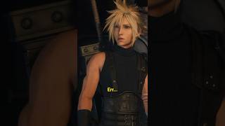 New FFVII Rebirth scenes with Cloud being adorably awkward😆