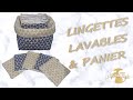 Diy  je ralise des lingettes lavables et leur panier