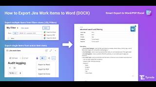 How to Export Jira Work Items to Word (DOCX)