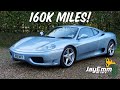 Britain's Highest Mileage Ferrari 360? 161,500 on the clock and still rocking!