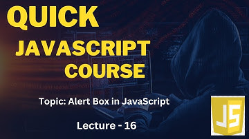 Alert Box in JavaScript | Quick Learning Course in Urdu/Hindi | Lecture-16