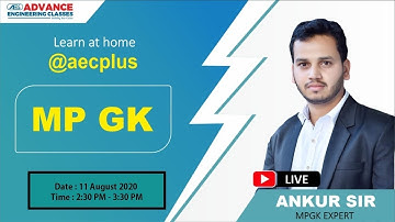 MPGK With Detailed Analysis for VYAPAM SE & MPPSC AE 2020 | By Ankur Sir | Part-19