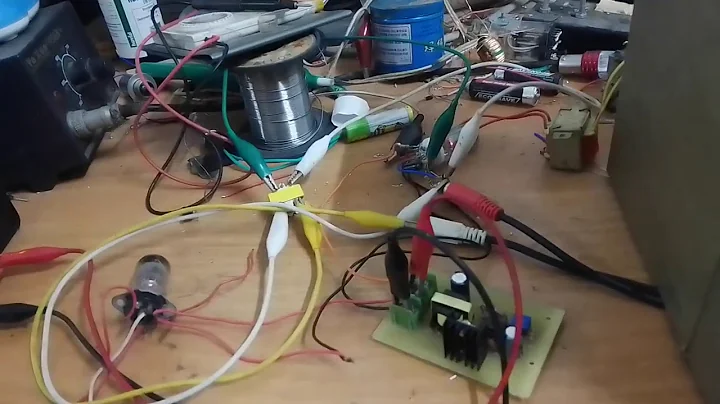 34063 Boost converter for EF95/6AK5/6J1 tube amplifier