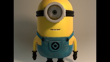 Minion Blender Time Lapse -Remake