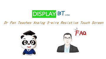Tutorial: Dr Pan Teaches Analog 5-wire Resistive Touch Screen