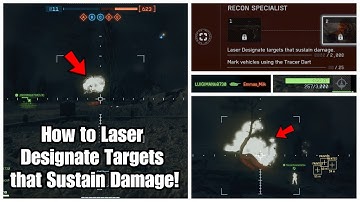 Battlefield 6 - How to Laser Designate Targets that Sustain Damage (Recon Specialist Challenge)