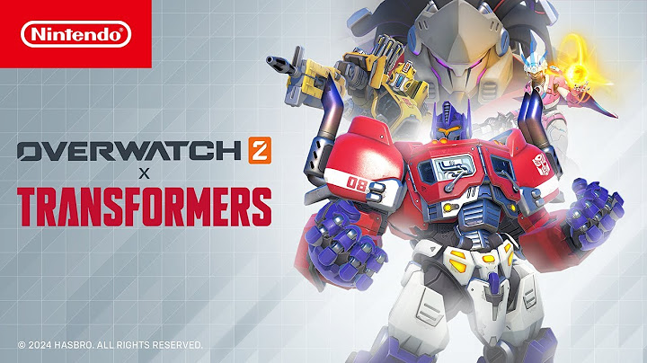 Overwatch 2 x TRANSFORMERS – Nintendo Switch