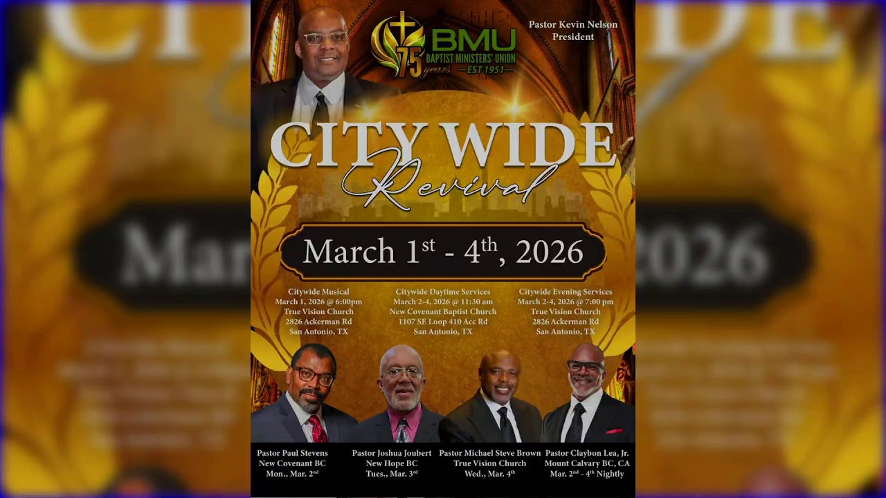 1-MAR-26 | 2026 BMU City Wide Revival Musical Cont. | 6pm