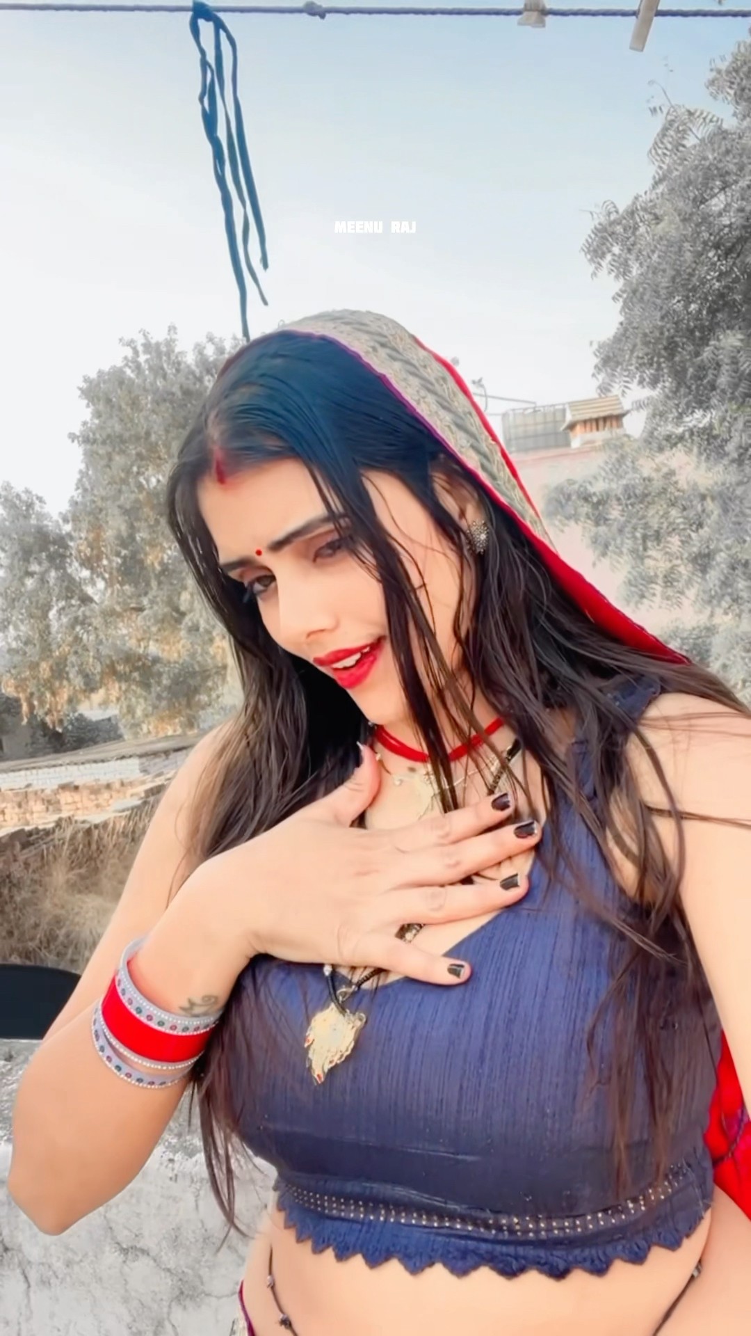कोई देखे छज्जे पर के ?#shorts #trending #meenu #ytshorts #haryanvi