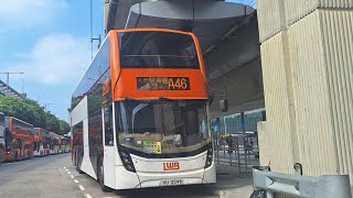 [New A Born] LWB Route No. A46 (VU2596) Airport (Ground Transportation Centre) to Royal Ascot