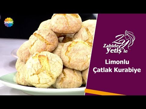 Limonlu Çatlak Kurabiye Tarifi