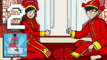 Eraser Draw: Tricky Puzzle Her - ERASE MODE + ROCK PAPER SCISSORS all levels 1-20 #2